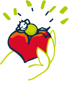 Das Motiv "Liebe schenken"